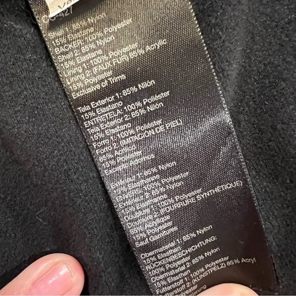 Marmot Furlong Faux Fur Lined Zip Up Softshell Snow Jacket sz S - Picture 5 of 16